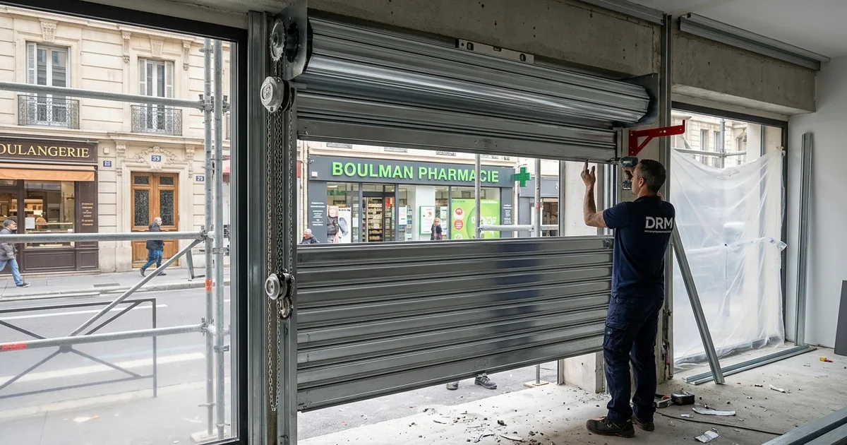 Délai Installation Rideau Métallique Commerce Marseille