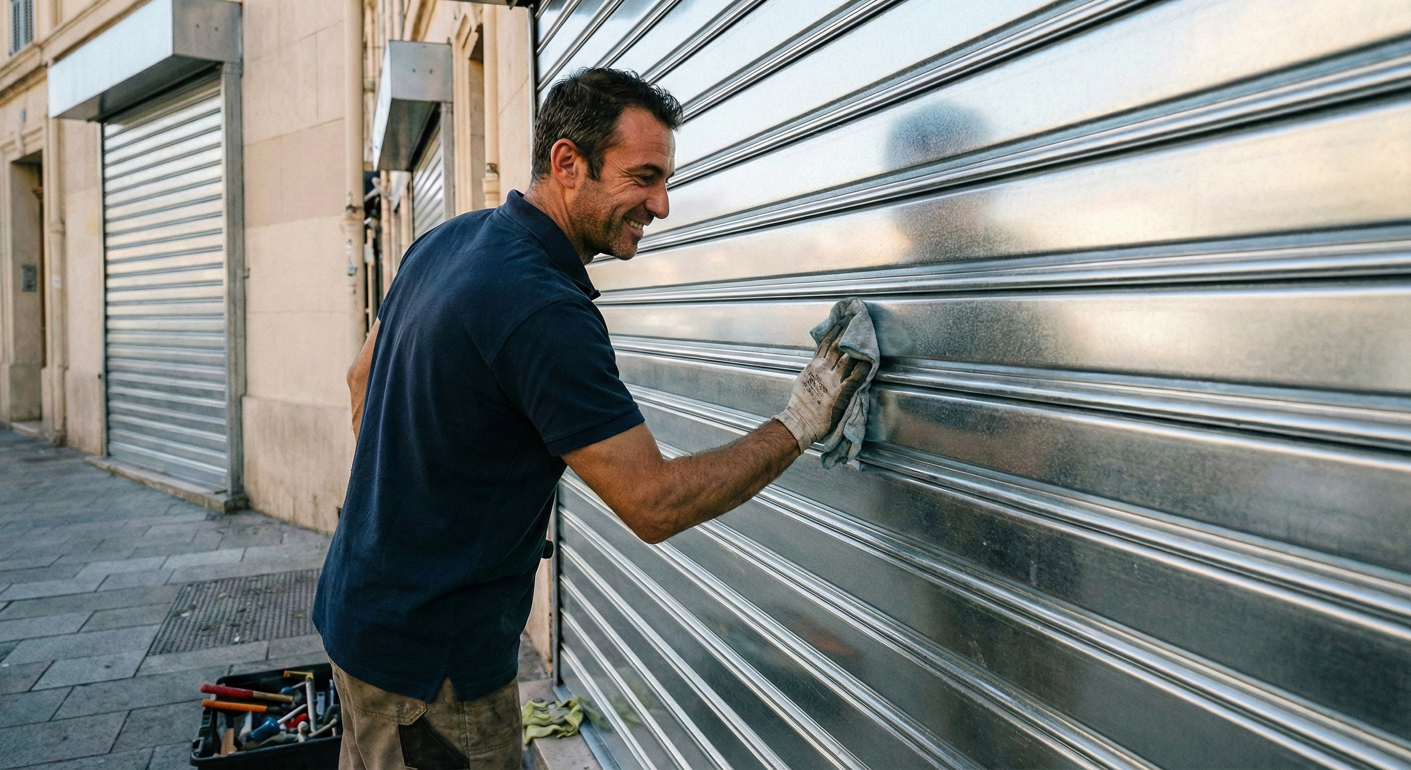 Entretien et réparation rideau métallique Marseille Bouches-du-Rhône