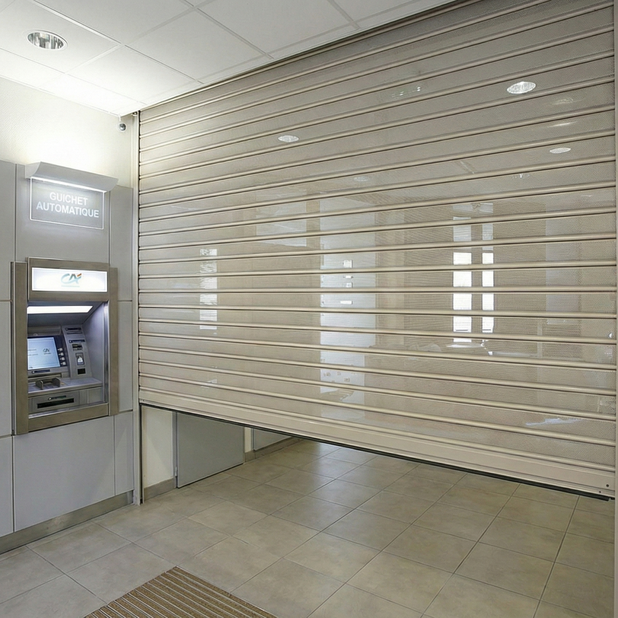 Fabrication sur-mesure rideau métallique Marseille