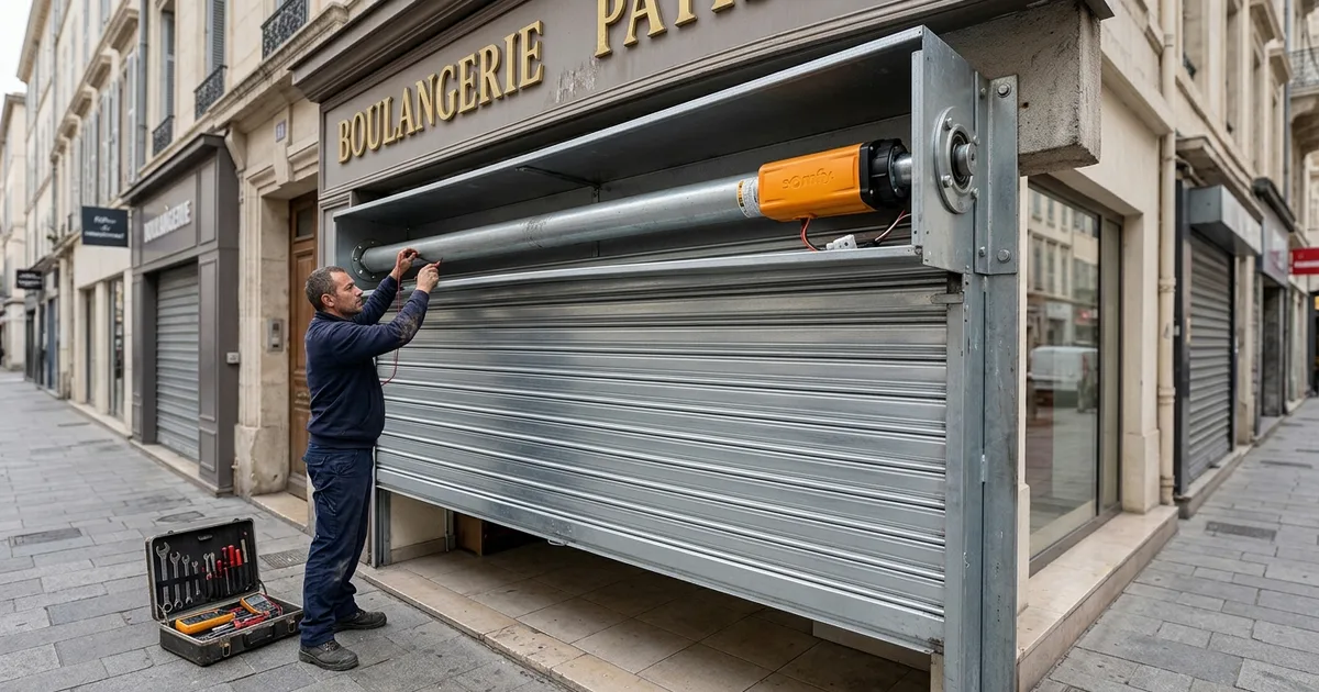 Panne Télécommande Rideau Métallique Motorisé Marseille