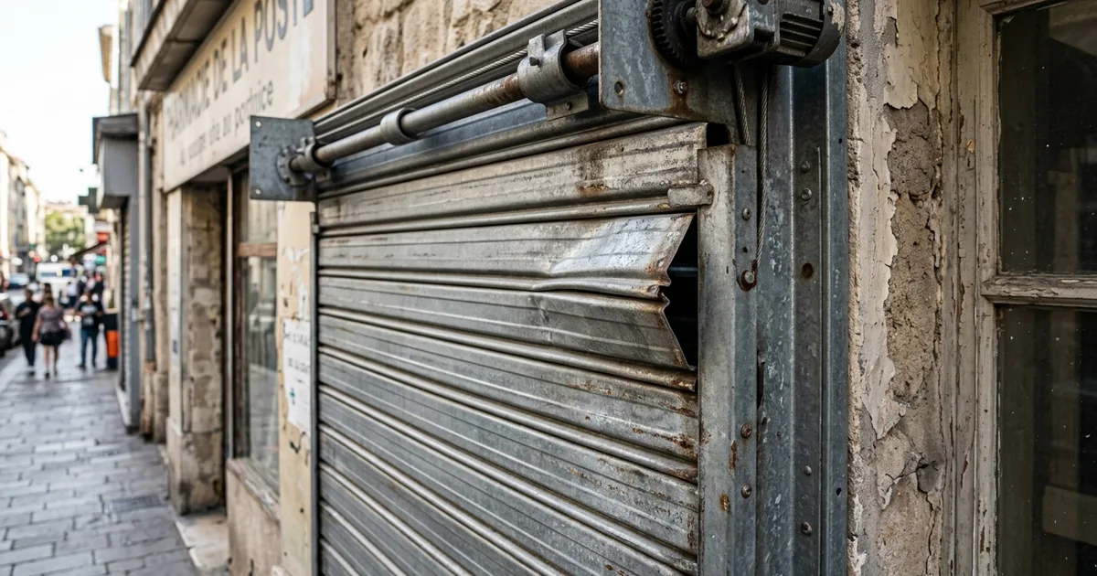 Problèmes de Fonctionnement des Rideaux Métalliques à Marseille en