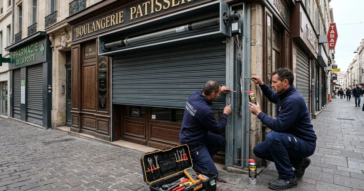 Rideau Métallique Copropriété Marseille - Qui Paie Quoi en