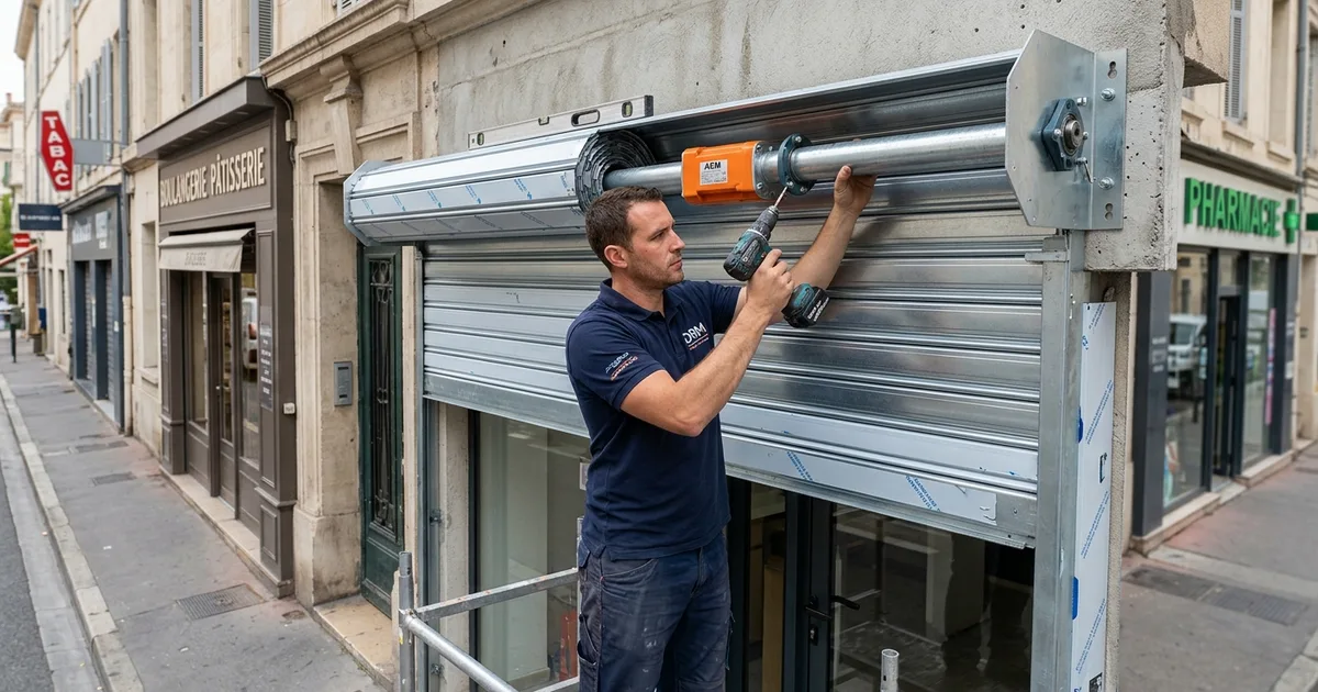 Rideau Métallique Garage Résidentiel Marseille - Sécurité