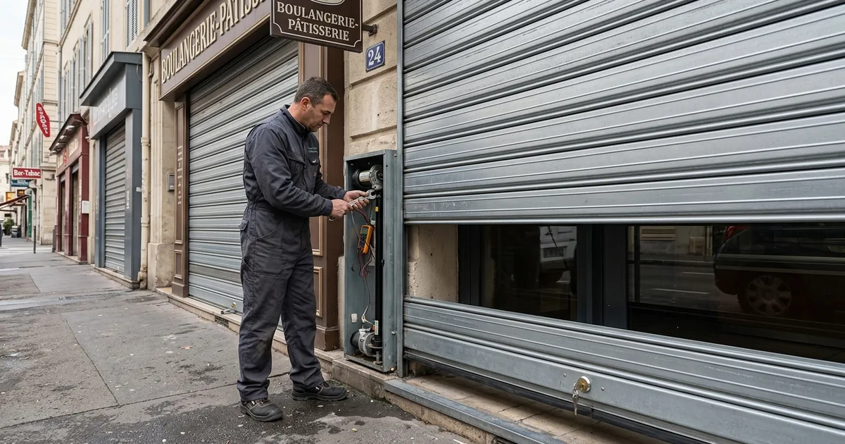 Rideau Métallique Résistance au Vent Marseille - Normes