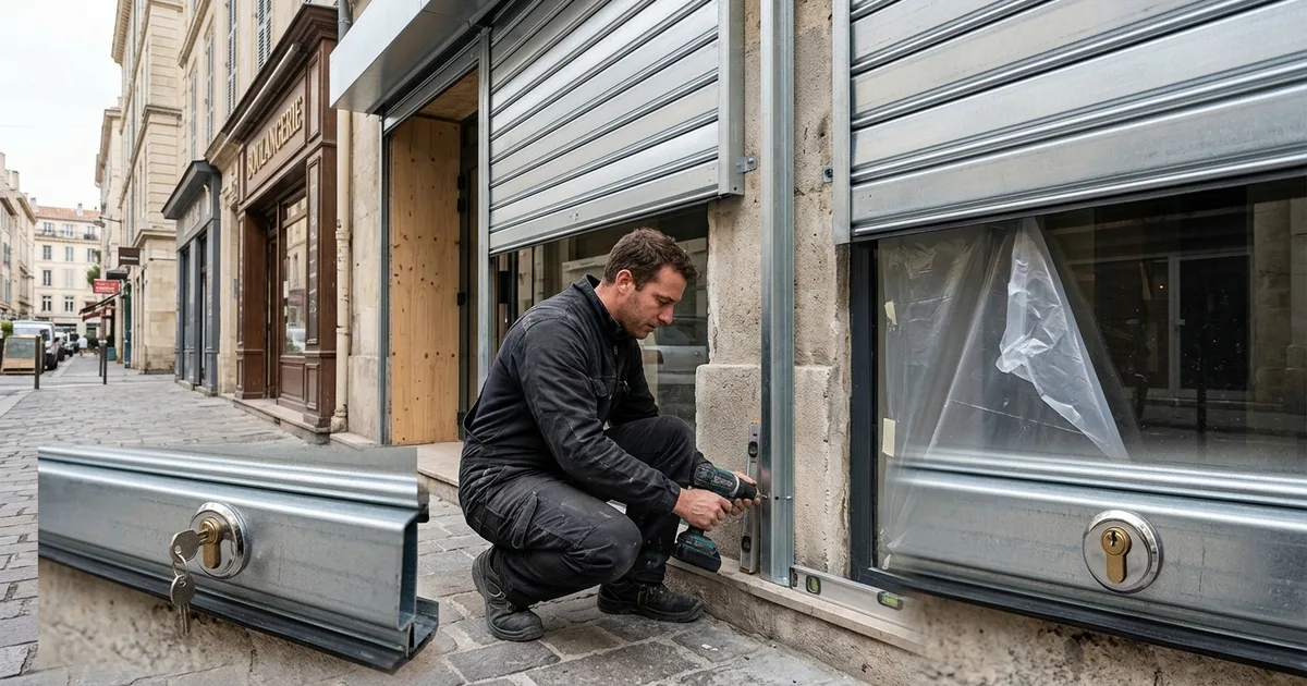 Rideau Métallique pour Restaurant à Marseille