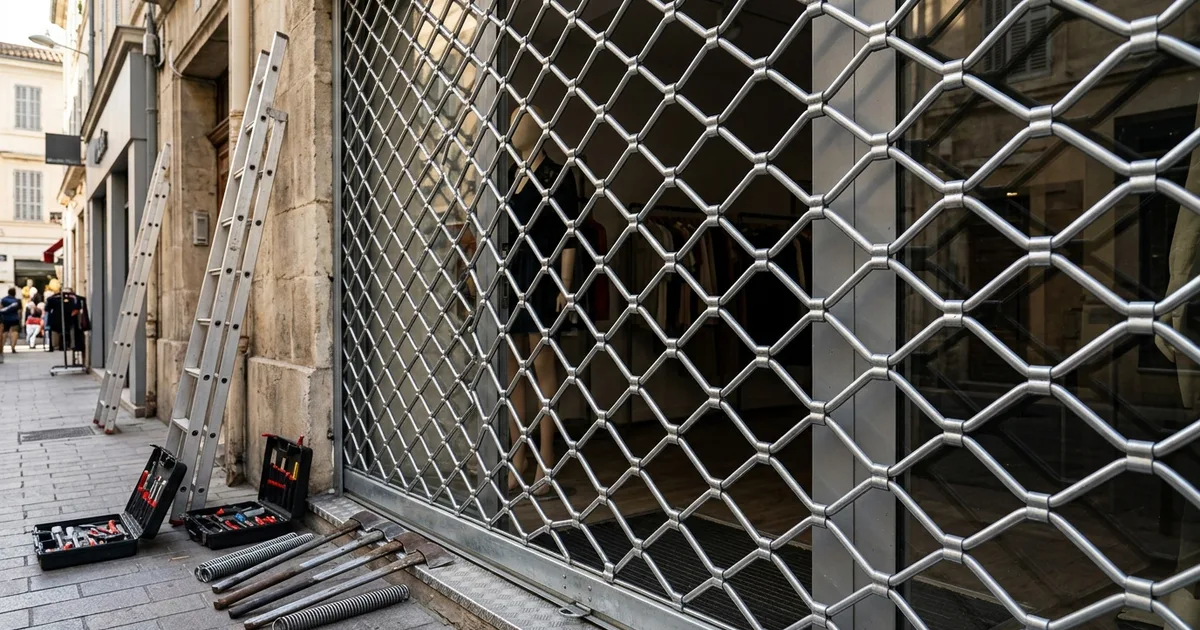 Rideau métallique sur mesure à Marseille - Tous les avantages en